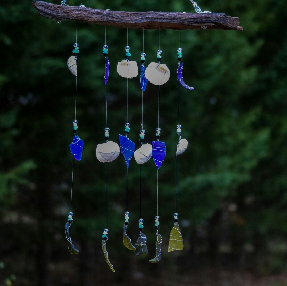 Sea Glass Wind Chime